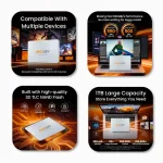 MAXBYSYNO MS500 2.5" SATA III SSD 550MB/s Read - 이미지 3